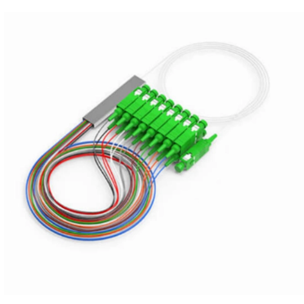How to connect a 4-core fiber optic adapter 