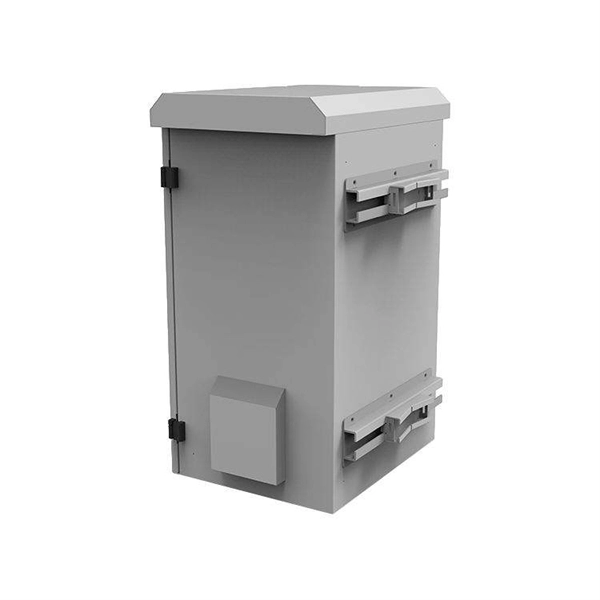 What is the power consumption and cost of a network server rack 