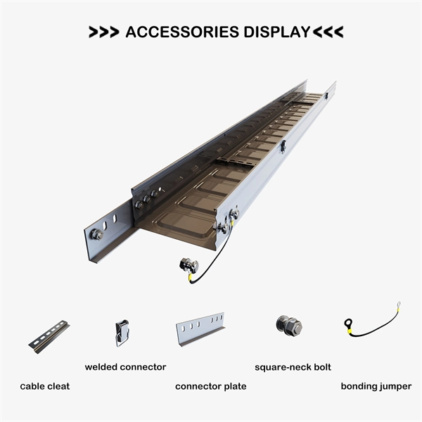 How to install a mesh cable tray on the roof 