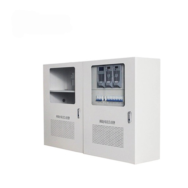 Installation of electrical distribution boxes on Chinese construction sites