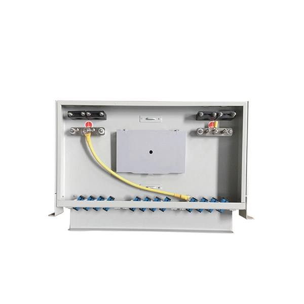 What material is a fiber optic cold connector made of 